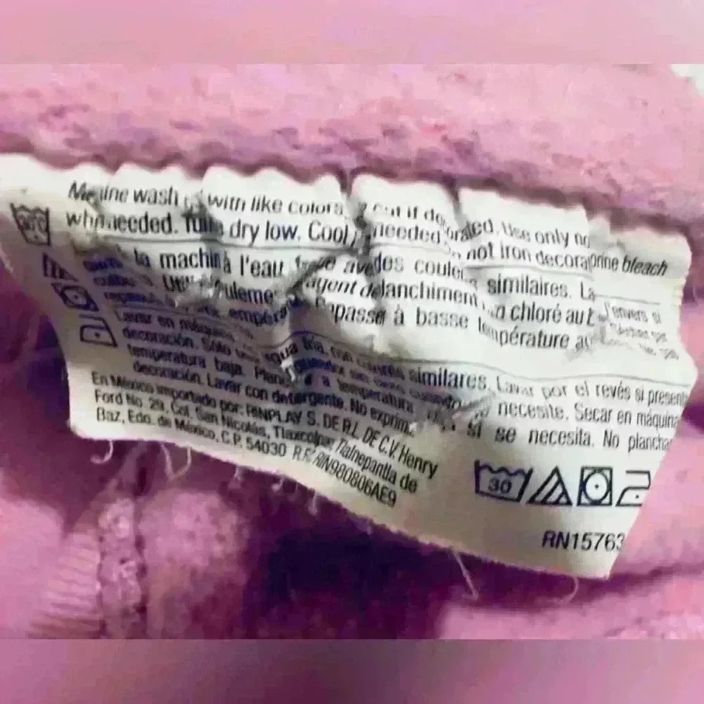 Champion Powerblend Graphic Hoodie, Women’s Size Medium, in color Paper Orchid - Picture 7 of 10